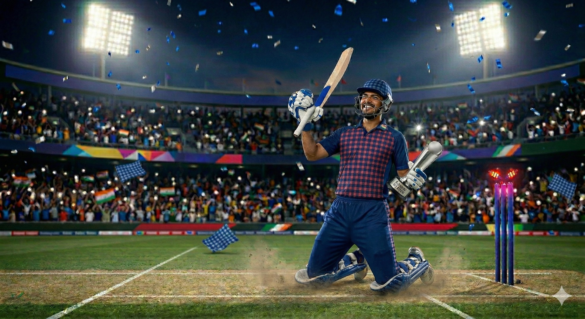 DC won by 6 wickets, Sameer Rizvi 90 off 51 (7 fours, 7 sixes), Player of the Match.