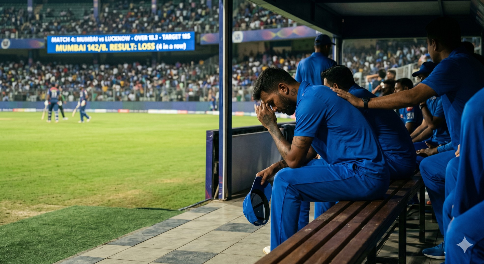 Hardik Pandya Crisis:4 Matches. 4 Losses. 0 Answers|IPL 2026 