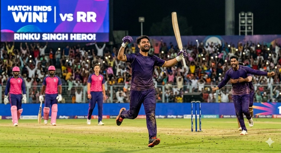 Finally Rinku Singh is back: First Win  vs RR