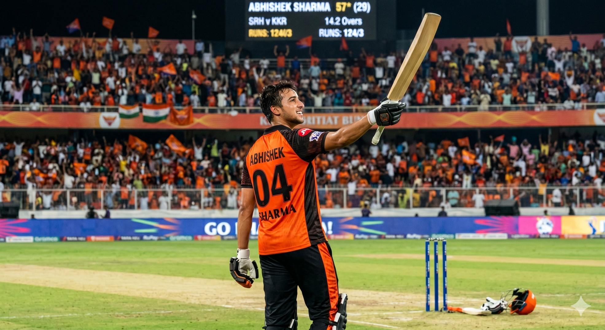 Abhishek Sharma 57 off 29: Orange Cap Holder