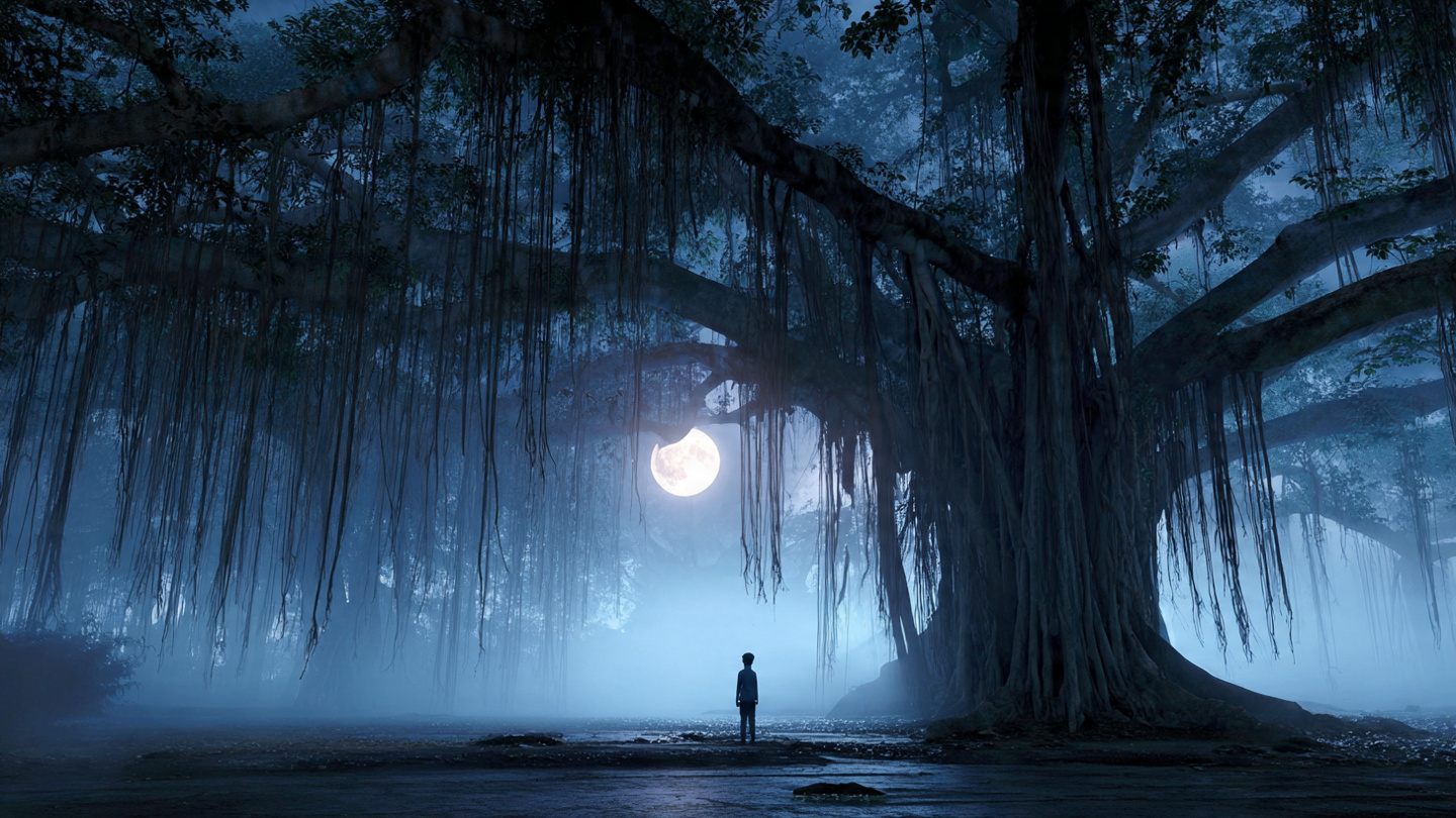 The Banyan Tree at Midnight: A horror story